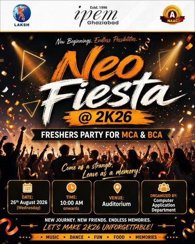 Neo Fiesta @ 2K26 – A Celebration of New Beginnings (BCA & MCA)